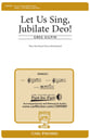 Let Us Sing, Jubilate Deo! Three-Part Mixed choral sheet music cover